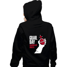 Load image into Gallery viewer, Daily_Deal_Shirts Zippered Hoodies, Unisex / Small / Black Medieval Idiots
