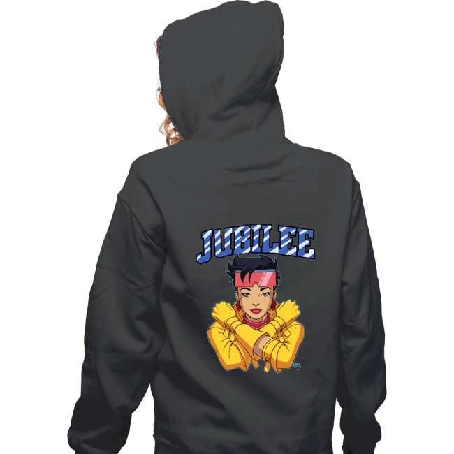 Daily_Deal_Shirts Zippered Hoodies, Unisex / Small / Dark Heather Jubilee 97