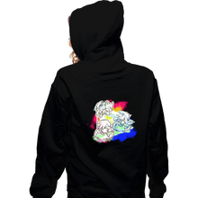 Load image into Gallery viewer, Daily_Deal_Shirts Zippered Hoodies, Unisex / Small / Black Vivid Velocity
