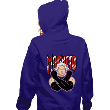 Load image into Gallery viewer, Daily_Deal_Shirts Zippered Hoodies, Unisex / Small / Violet Magneto 97
