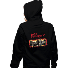 Load image into Gallery viewer, Secret_Shirts Zippered Hoodies, Unisex / Small / Black The Fellowship
