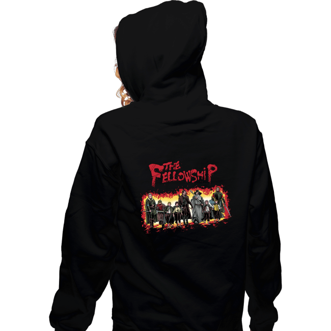 Secret_Shirts Zippered Hoodies, Unisex / Small / Black The Fellowship