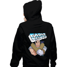 Load image into Gallery viewer, Daily_Deal_Shirts Zippered Hoodies, Unisex / Small / Black Cable 97
