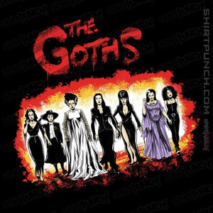 Daily_Deal_Shirts Magnets / 3"x3" / Black The Goths