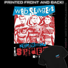 Load image into Gallery viewer, Daily_Deal_Shirts Magnets / 3&quot;x3&quot; / Black Web Slingers &#39;22
