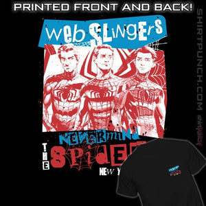Daily_Deal_Shirts Magnets / 3"x3" / Black Web Slingers '22