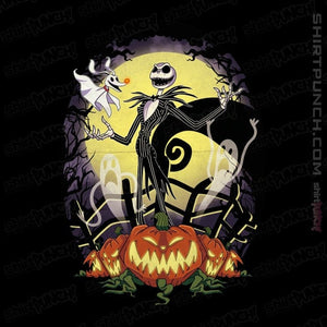 Secret_Shirts Magnets / 3"x3" / Black King Of Pumpkins