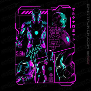 Daily_Deal_Shirts Magnets / 3"x3" / Black Iron Manga