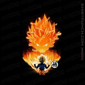 Shirts Magnets / 3"x3" / Black The Angry Super Saiyan