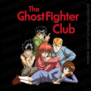 Secret_Shirts Magnets / 3"x3" / Black Ghost Fighters Club