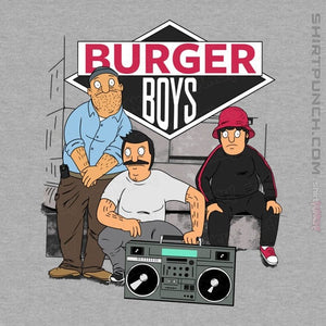 Daily_Deal_Shirts Magnets / 3"x3" / Sports Grey The Burger Boys
