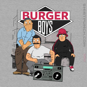 Daily_Deal_Shirts Magnets / 3"x3" / Sports Grey The Burger Boys