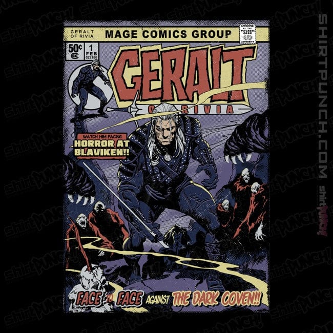 Secret_Shirts Magnets / 3"x3" / Black Mage Comics