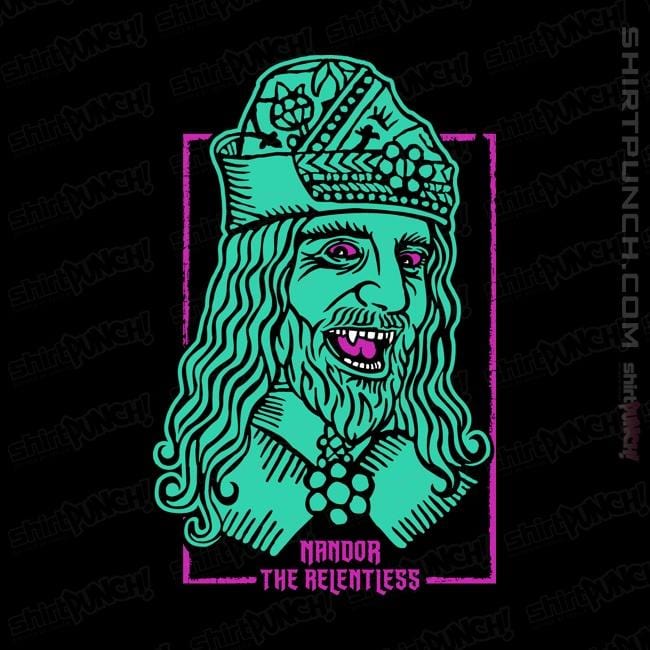 Shirts Magnets / 3"x3" / Black Relentless Draculea