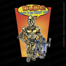 Load image into Gallery viewer, Secret_Shirts Magnets / 3&quot;x3&quot; / Black Where is the Master Luke
