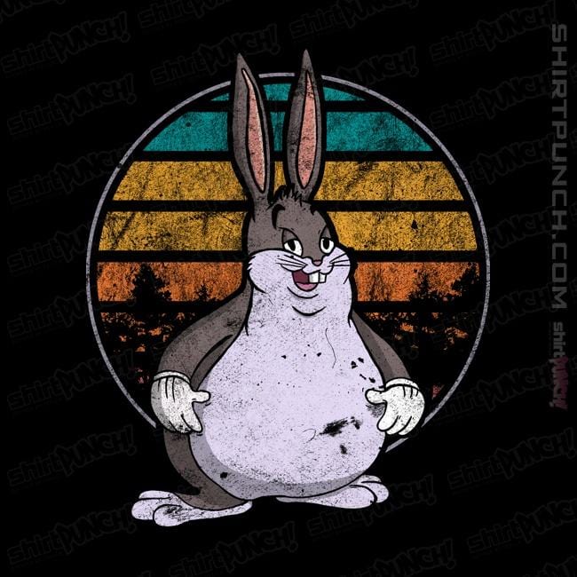 Shirts Magnets / 3"x3" / Black Big Chungus