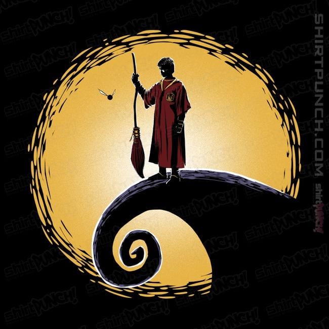 Shirts Magnets / 3"x3" / Black Quidditch Before Christmas