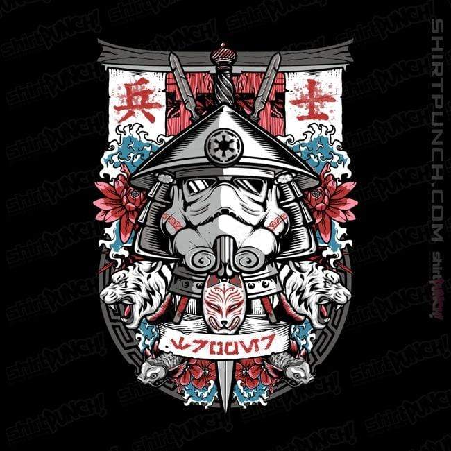 Shirts Magnets / 3"x3" / Black Samurai Trooper
