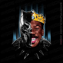 Load image into Gallery viewer, Shirts Magnets / 3&quot;x3&quot; / Black Black Panther Of Zamunda
