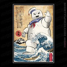 Load image into Gallery viewer, Daily_Deal_Shirts Magnets / 3&quot;x3&quot; / Black Marshmallow Man In Japan
