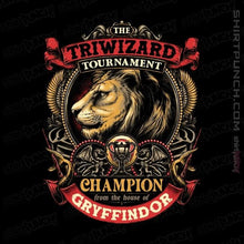 Load image into Gallery viewer, Secret_Shirts Magnets / 3&quot;x3&quot; / Black Champion Of Courage
