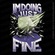 Load image into Gallery viewer, Daily_Deal_Shirts Magnets / 3&quot;x3&quot; / Black Doing Just Fine

