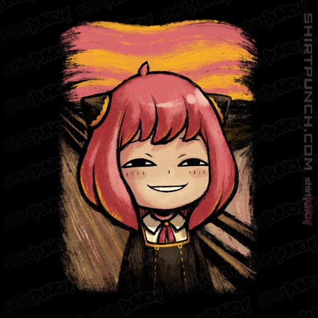 Secret_Shirts Magnets / 3"x3" / Black Anya Hehe