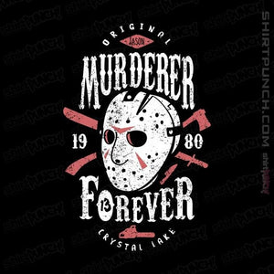 Shirts Magnets / 3"x3" / Black Murderer Forever