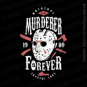 Shirts Magnets / 3"x3" / Black Murderer Forever