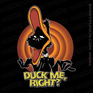 Secret_Shirts Magnets / 3"x3" / Black Duck Me, Right?