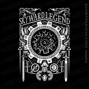 Shirts Magnets / 3"x3" / Black Skyward Legend