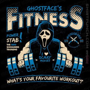 Secret_Shirts Magnets / 3"x3" / Black Ghostface's Fitness