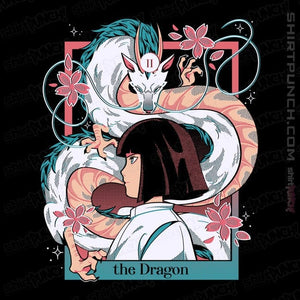 Daily_Deal_Shirts Magnets / 3"x3" / Black The Dragon
