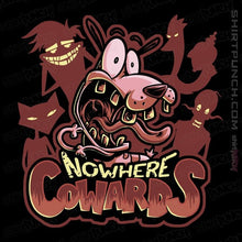 Load image into Gallery viewer, Secret_Shirts Magnets / 3&quot;x3&quot; / Black Nowhere Cowards
