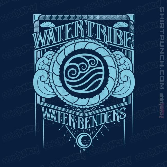 Shirts Magnets / 3"x3" / Navy Water Tribe