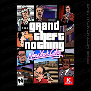 Shirts Magnets / 3"x3" / Black Grand Theft Nothing