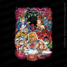 Load image into Gallery viewer, Shirts Magnets / 3&quot;x3&quot; / Black Eternia Warrior
