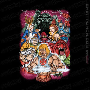 Shirts Magnets / 3"x3" / Black Eternia Warrior