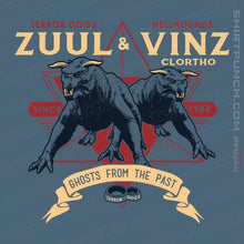 Load image into Gallery viewer, Daily_Deal_Shirts Magnets / 3&quot;x3&quot; / Indigo Blue Terror Dogs
