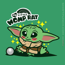 Load image into Gallery viewer, Shirts Magnets / 3&quot;x3&quot; / Irish Green My Little Womp Rat
