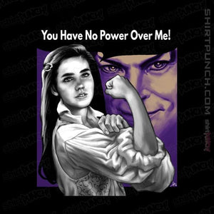 Secret_Shirts Magnets / 3"x3" / Black No Power Over Me Secret Sale