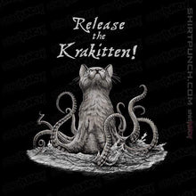Load image into Gallery viewer, Shirts Magnets / 3&quot;x3&quot; / Black Release The Krakitten
