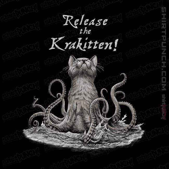 Shirts Magnets / 3"x3" / Black Release The Krakitten