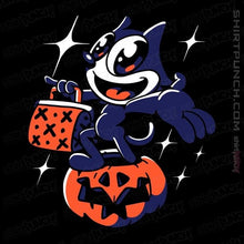 Load image into Gallery viewer, Shirts Magnets / 3&quot;x3&quot; / Black Felix The Cat
