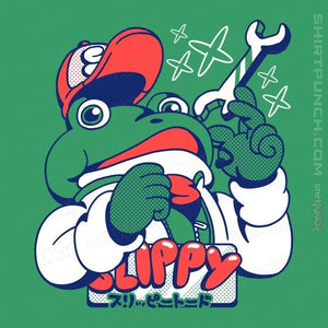 Shirts Magnets / 3"x3" / Irish Green Slippy Toad