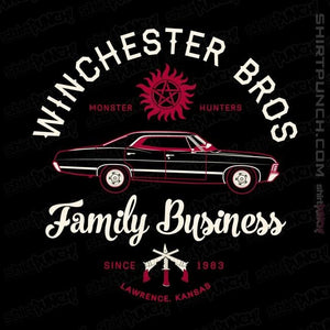Shirts Magnets / 3"x3" / Black Family Business