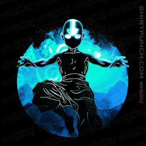 Daily_Deal_Shirts Magnets / 3"x3" / Black Air Bender Orb