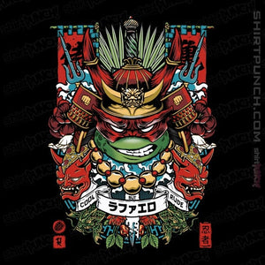 Daily_Deal_Shirts Magnets / 3"x3" / Black Samurai Raph