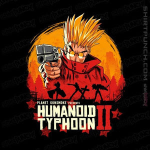 Shirts Magnets / 3"x3" / Black Red Humanoid Typhoon II