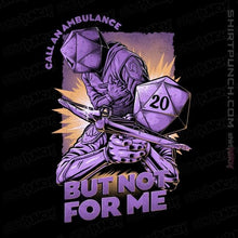 Load image into Gallery viewer, Daily_Deal_Shirts Magnets / 3&quot;x3&quot; / Black Call An Ambulance
